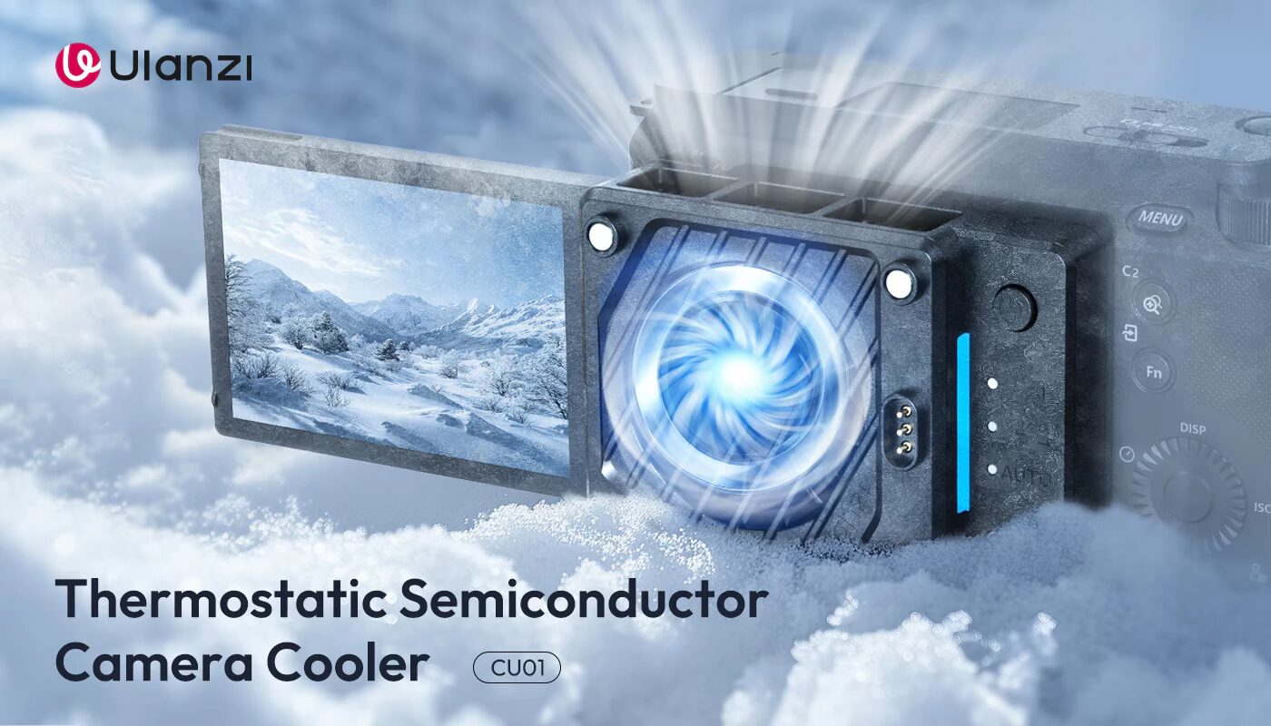 کیت (فن) خنک‌کننده دوربین | Ulanzi CU01 Thermostatic Semiconductor Camera Cooler Kit