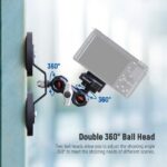 خرید هولدر مگنتی دوربین به همراه مانت اکشن کمرا نیور NEEWER FL-GP15 Magnetic Action Camera Mount