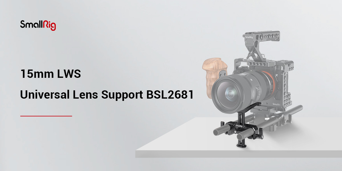 پایه نگهدارنده لنز یونیورسال | SmallRig Universal Lens Support