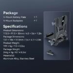 پایه (پلیت) نگهدارنده باتری اسمال ریگ | SmallRig V-Mount Battery Mount Plate