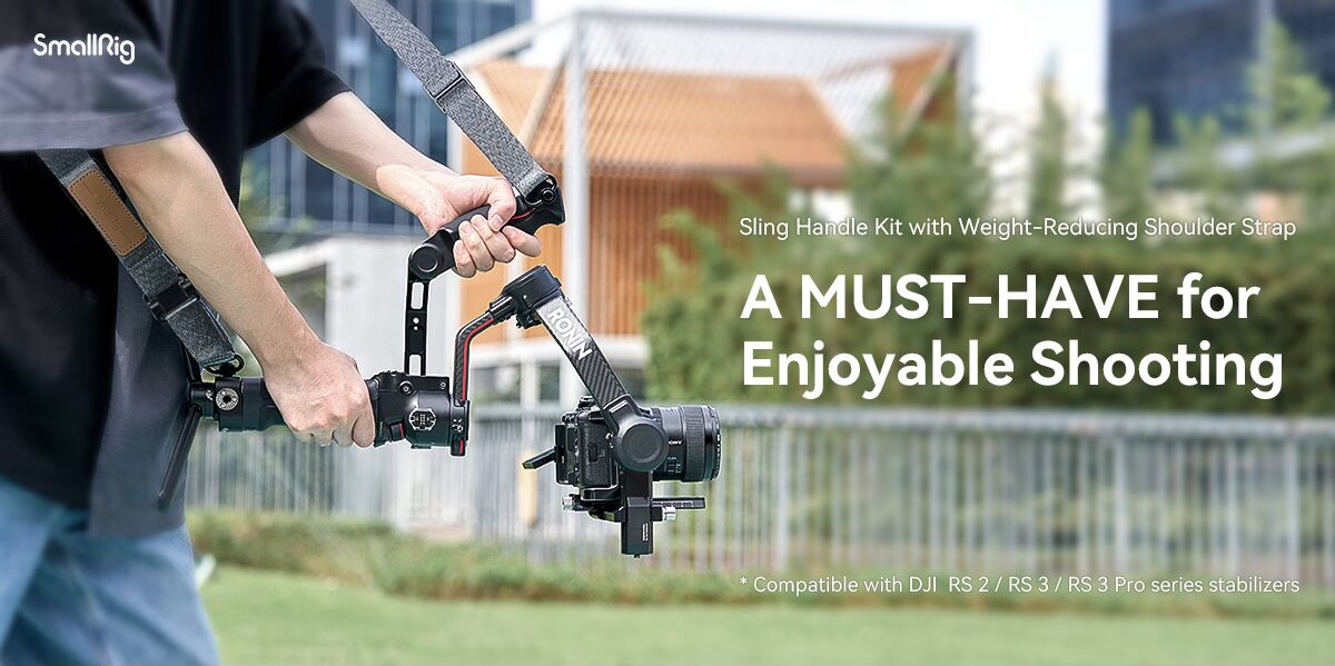 خرید بند گیمبال رونین RS اسمال ریگ SmallRig Weight-Reducing Shoulder Strap for DJI RS 4 / RS 4 Pro / RS 3 / RS 3 Pro / RS 2