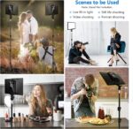 خرید کیت نور پردازی و تولید محتوا LED نیور NEEWER Advanced Lighting Kit LED Video Light 2.4G, 12.9" Dimmable Two-Tone Light with Remote Control 3200-5600K CRI97+ Built-in 7.4V 5200mAh Battery, for YouTube Games Streaming Shooting