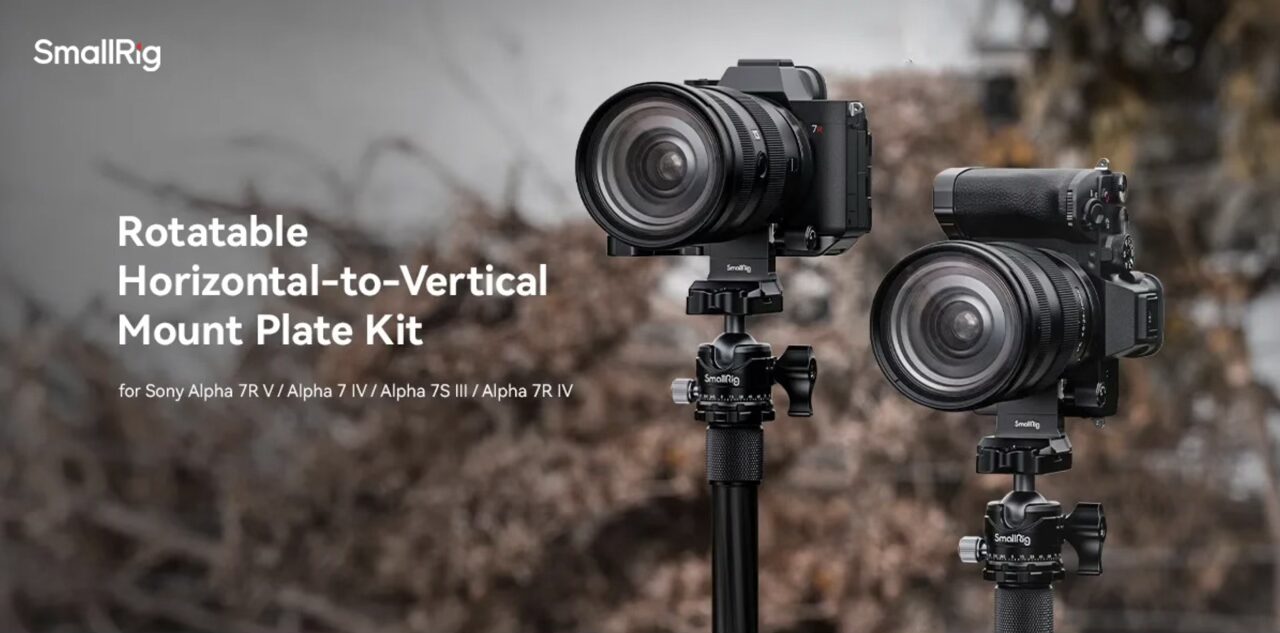 خرید براکت چرخشی و کیج عمودی افقی برای دوربین سونی سری آلفا ۷ اسمال ریگ SmallRig Sony α7 Series】Rotatable Horizontal-to-Vertical Mount Plate Kit