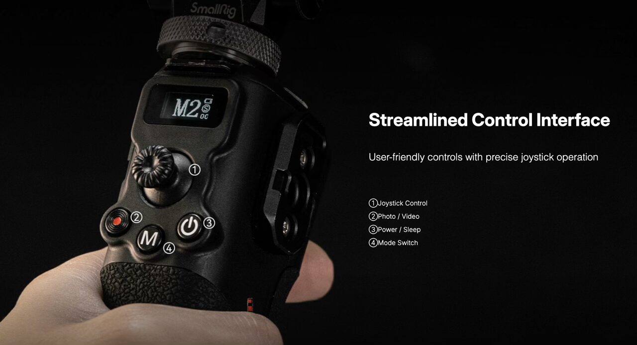 خرید دسته دوتایی و نگهدارنده و هندگریپ فاکوس گیمبال رونین RS اسمال ریگ SmallRig Focus Control Dual Grip for DJI RS Series