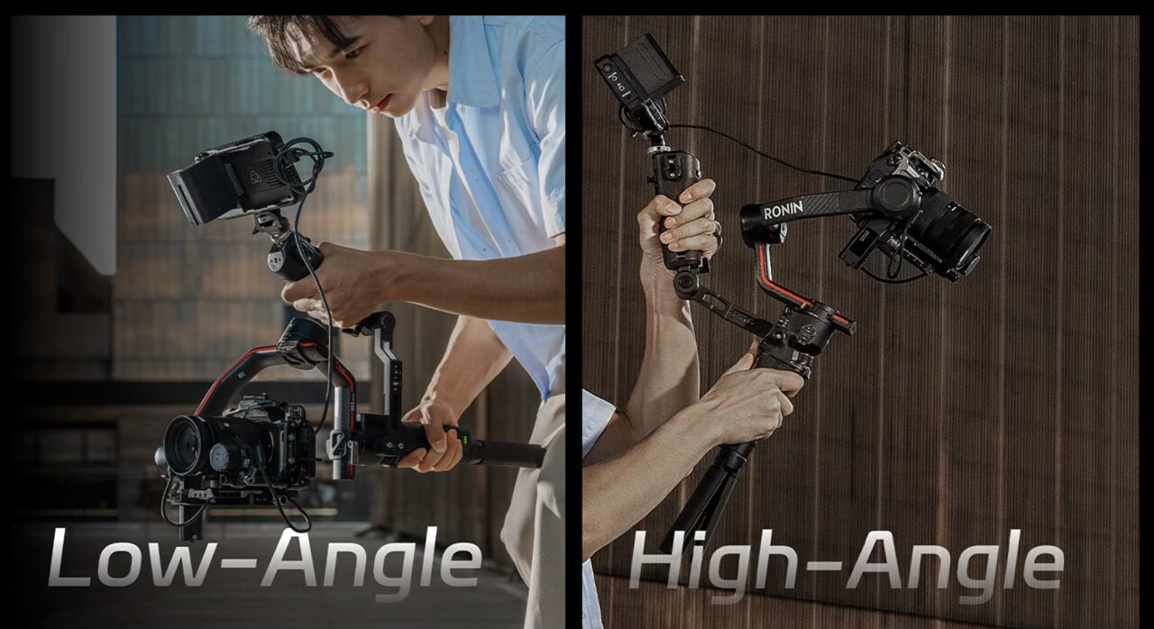 خرید دسته دوتایی و نگهدارنده و هندگریپ فاکوس گیمبال رونین RS اسمال ریگ SmallRig Focus Control Dual Grip for DJI RS Series