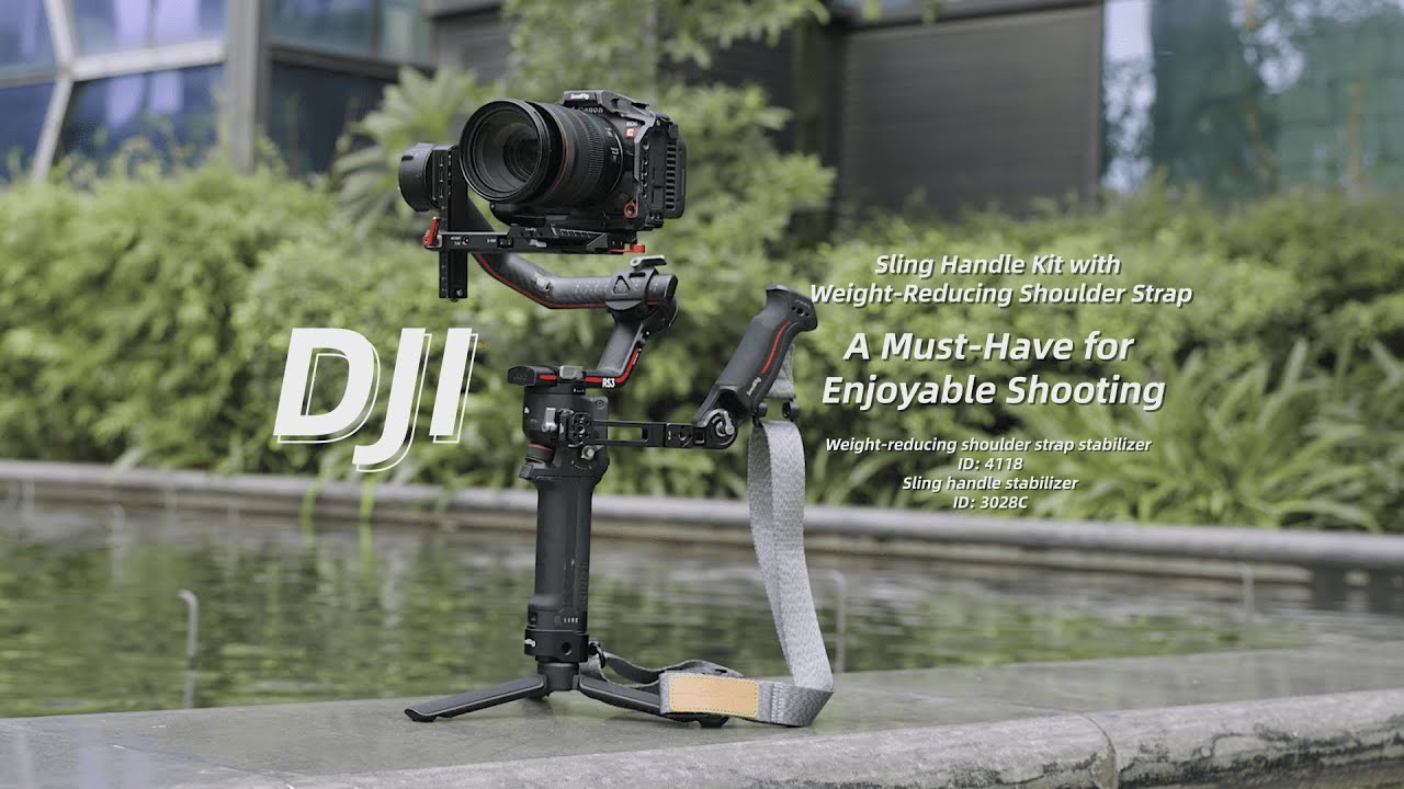 خرید بند گیمبال رونین RS اسمال ریگ SmallRig Weight-Reducing Shoulder Strap for DJI RS 4 / RS 4 Pro / RS 3 / RS 3 Pro / RS 2