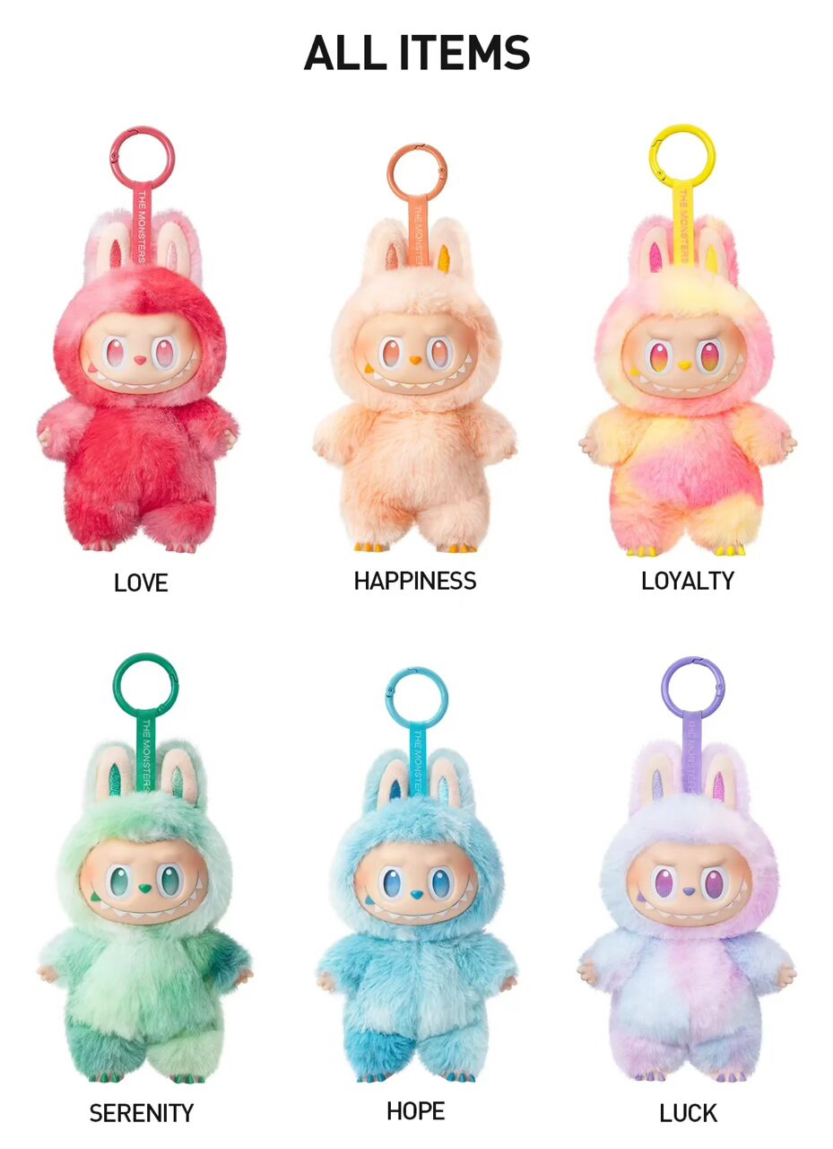 خرید عروسک لبوبو اورجینال | پاپ مارت | THE MONSTERS Big into Energy Series-Vinyl Plush Pendant