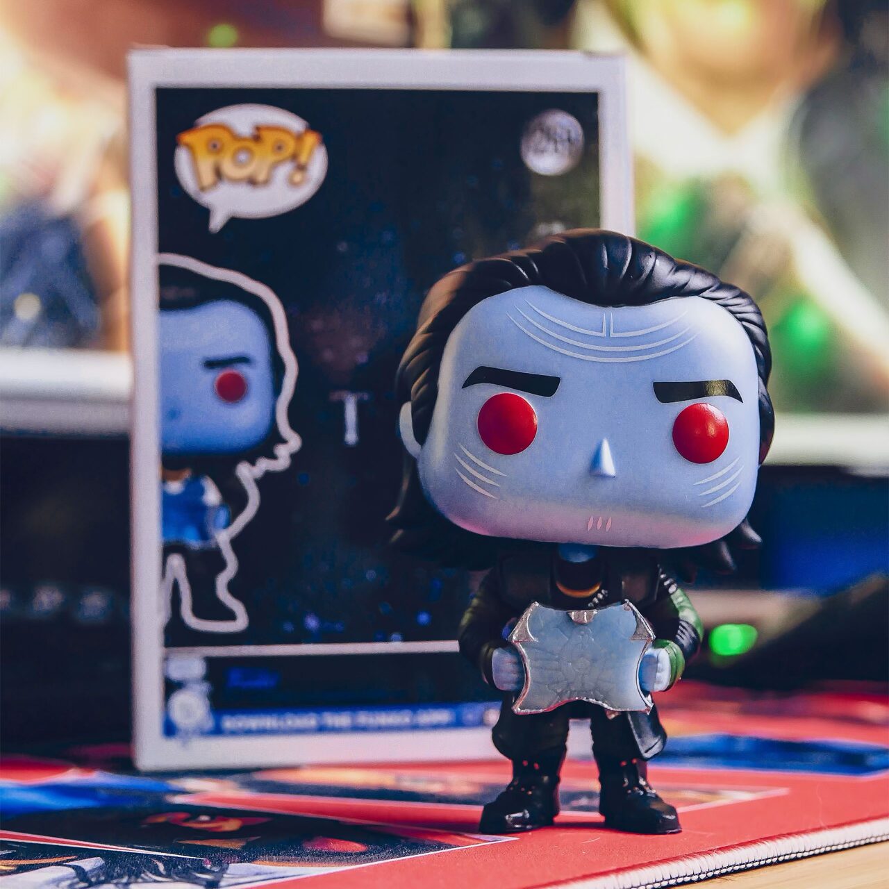 خرید فیگور فانکو پاپ لوکی طرح غول یخ زده شب تاب Funko POP! Frost Giant Loki Glow-in-The-Dark Entertainment Earth Figure