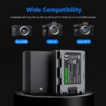 خرید باتری دوربین سونی نیور | NEEWER NP-FZ100 Sony Replacement Battery for Sony ZV-E10II A9III FX3 FX30 ZV-E1 A1 A6600 A6700 A7III A7IV A7C A7CII A7CR A7RIII A7RIV A7RV A7SIII A9 A9II cameras and VG-C3EM, VG-C4EM Grip