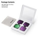 خرید ست فیلتر ۴ عددی ان دی ND برای گوپرو هیرو ۹ و ۱۰ و ۱۱ و ۱۲ برند نیور NEEWER 4 Pack ND Filter Set For GoPro Hero 9/10/11/12 Black