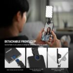 خرید نور ال ای دی نیور برای بلاگری | ویدیو لایت تولید محتوا و سلفی NEEWER BASICS NL-60AI Selfie Light with Phone Clip