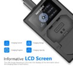خرید و قیمت ست شارژر و باتری دوتایی سونی برای دوربین آلفا ۷ | NEEWER NP-FZ100 Sony Replacement Battery Charger Set for ZV-E10II A9III FX3 FX30 ZV-E1 A1 A6600 A6700 A7III A7IV A7C A7CII A7CR A7RIII A7RIV A7RV A7SIII A9 A9II cameras and VG-C3EM, VG-C4EM Grip