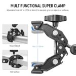 خرید هولدر و مانت و گیره گوشی و گوپرو و اکشن کمرا نیور NEEWER ST83 Super Clamp with 3" Dual Ballhead Magic Arm