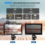 خرید فیلد مانیتور دوربین ۷ اینچی تاچ نیور قیمت NEEWER F700 7" Camera Field Touch Screen Monitor