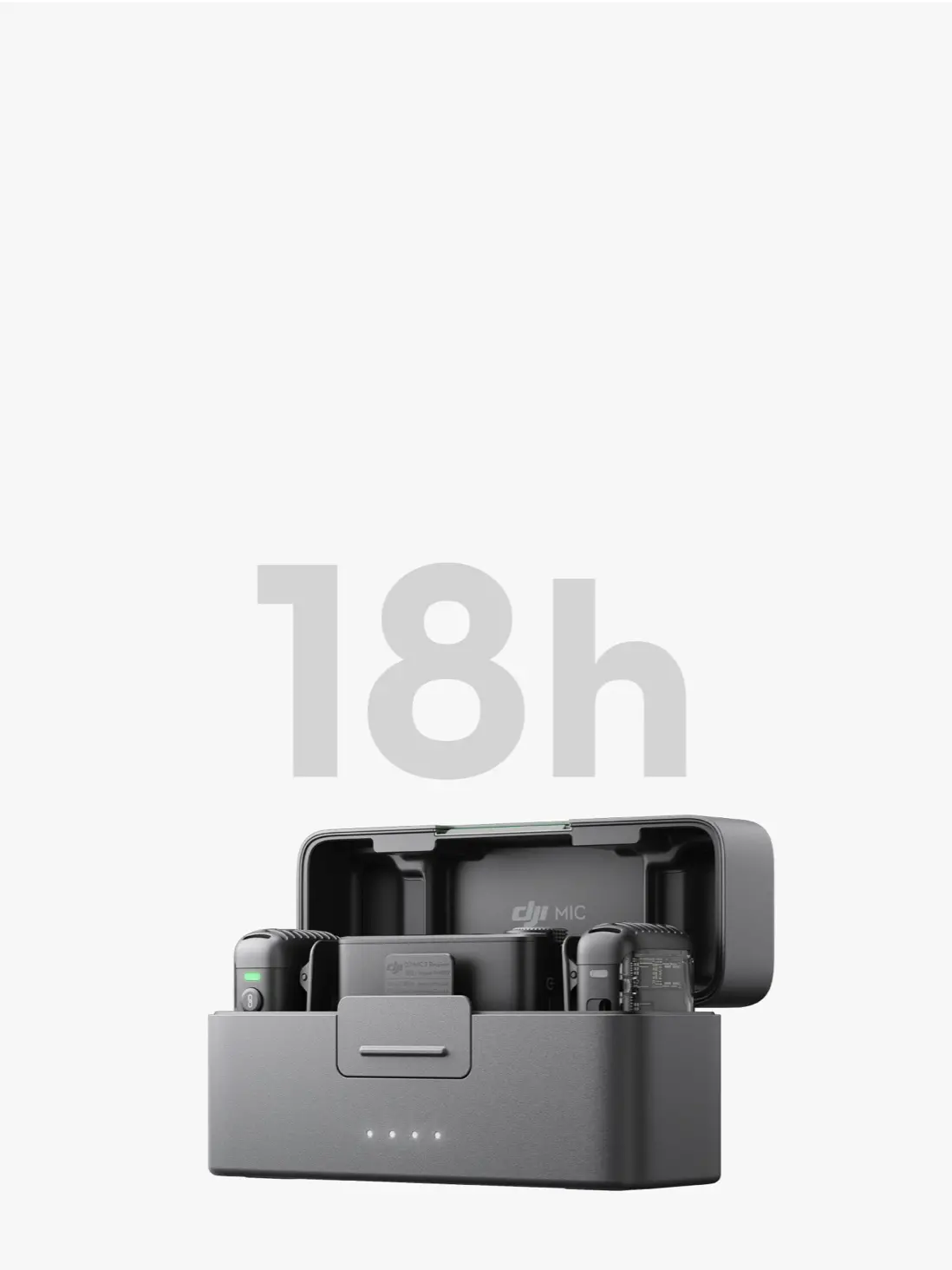 خرید میکروفون دی جی آی میک ۲ کمبو دو کاربره قیمت DJI Mic 2 Combo 1TX + 2RX + Charging Case
