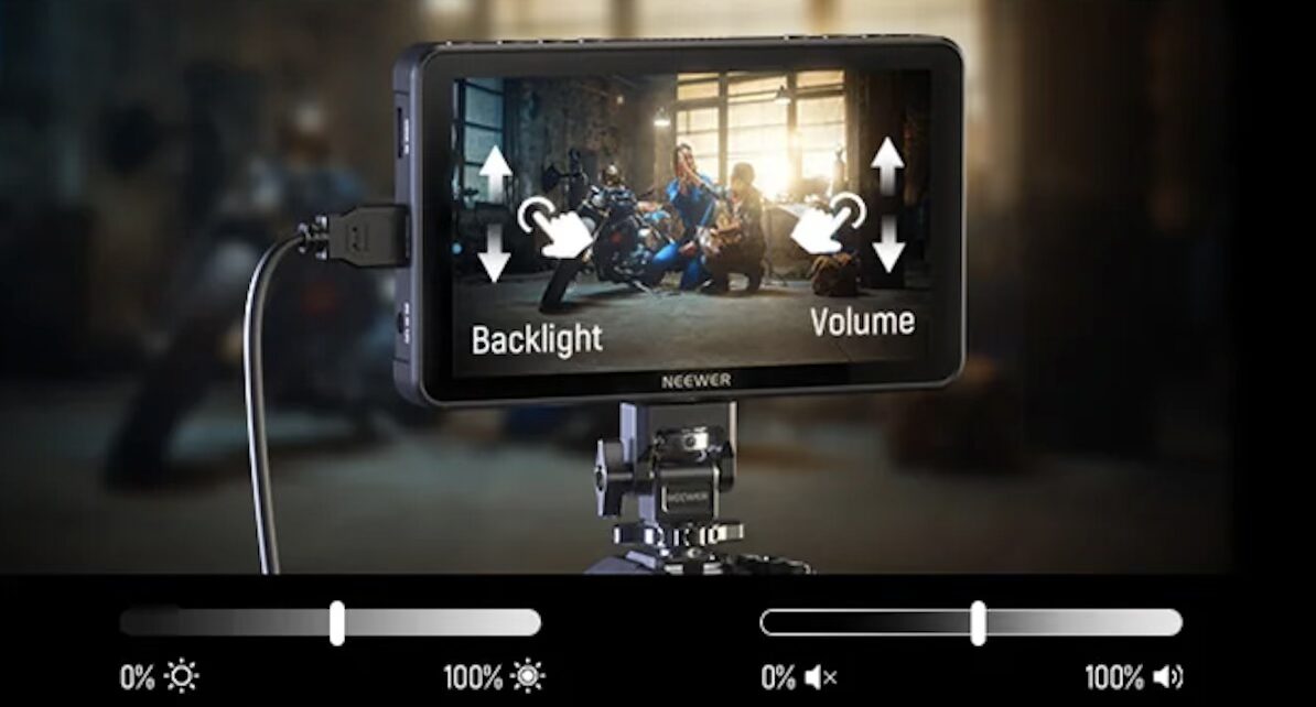 خرید فیلد مانیتور دوربین ۷ اینچی تاچ نیور قیمت NEEWER F700 7" Camera Field Touch Screen Monitor