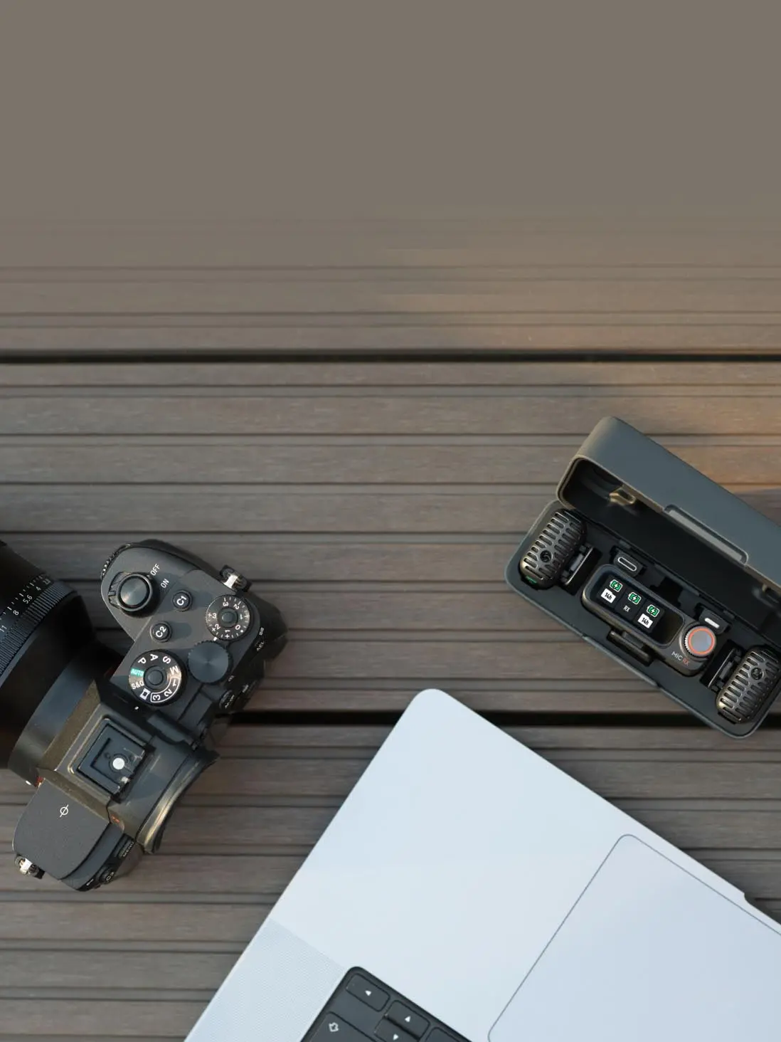 خرید میکروفون دی جی آی میک ۲ کمبو دو کاربره قیمت DJI Mic 2 Combo 1TX + 2RX + Charging Case