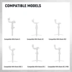 دسته دوتایی گیمبال رونین نیور | NEEWER GA006 Dual Handgrip for DJI RONIN S/SC/RS 2/RSC 2/RS 3/RS 3 PRO