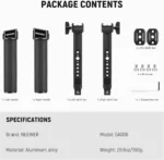 دسته دوتایی گیمبال رونین نیور | NEEWER GA006 Dual Handgrip for DJI RONIN S/SC/RS 2/RSC 2/RS 3/RS 3 PRO