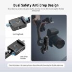 ورتیکال مانت ارتقا یافته دوربین و رونین نیور | Upgraded Vertical and Horizontal Camera Mount Compatible with DJI RS 4 3 2 Pro | CA108 - تصویر 3