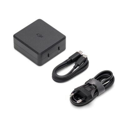 آداپتور ۱۰۰ وات اورجینال برای ایر ۳ اس | مویک ۳ پرو | مویک ۴ پرو | DJI 100W USB-C Power Adapter