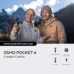 گیمبال اسمو پاکت ۴ کریتور کمبو | DJI Omso Pocket 4 Creator Combo