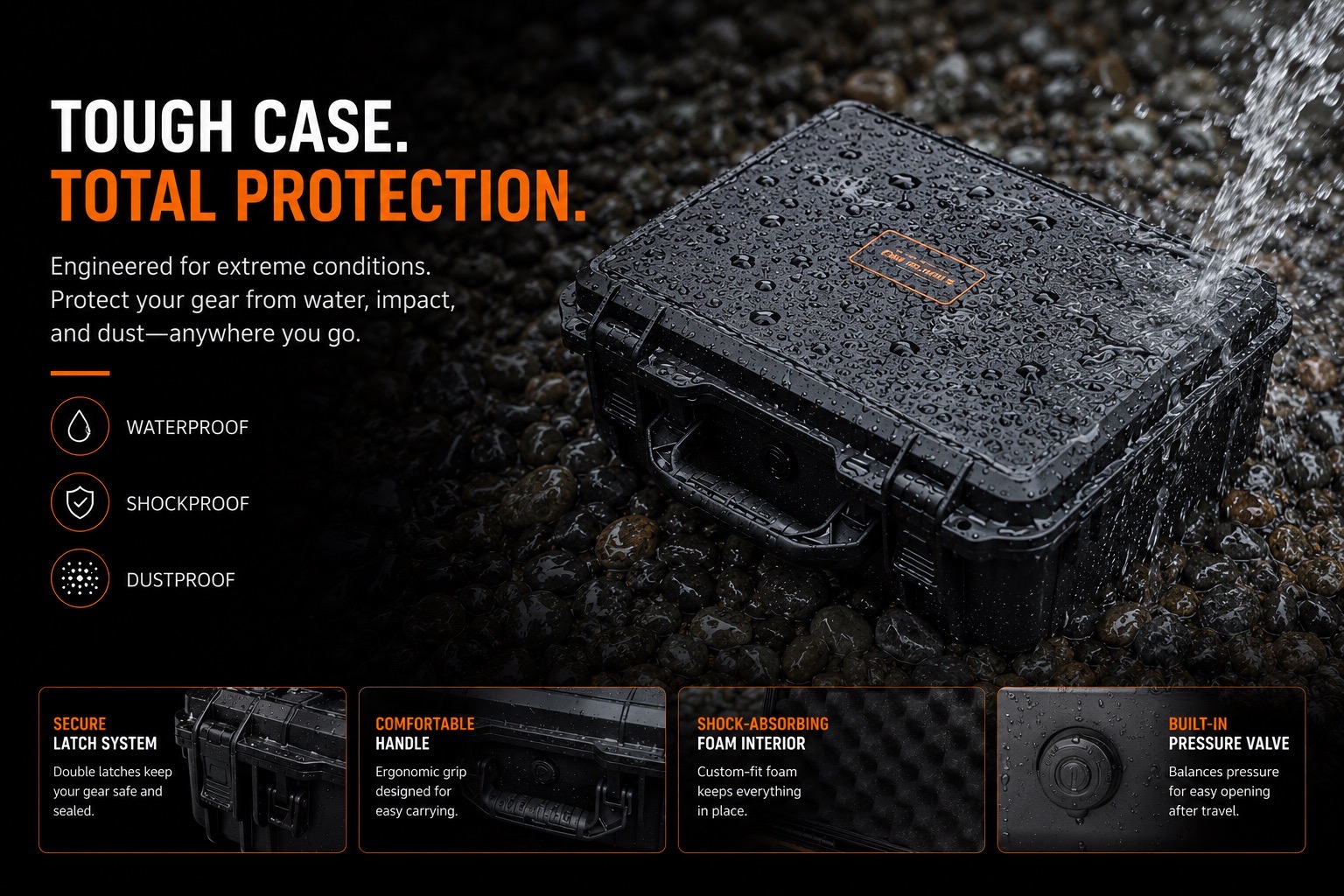 هاردکیس و کیف ضد آب آواتا ۱ | DJI Avata Waterproof Hardcase