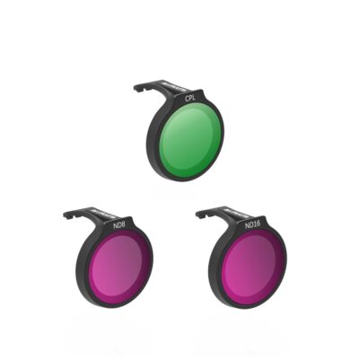 پک سه عدد فیلتر ان دی برای نئو کمبو | Sunnylife 3pcs Mix Filter Set: CPL | ND8 | ND16