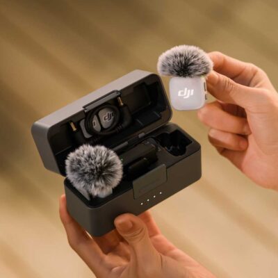 میکروفون میک مینی ۲ کمبو دو کاربره | DJI Mic Mini 2 (2 TX + 1 RX + Charging Case)