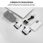پک میکروفون دو کاربره نیور برای محتوا سازی با دوربین و موبایل | NEEWER CM31 Wireless Lavalier Microphone System for Phone/Camera