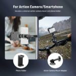بازو نگهدارنده دوربین و گوشی نیور | NEEWER ST85 Super Clamp with 3" Dual Ballhead Magic Arm