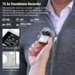 پک میکروفون دو کاربره نیور برای محتوا سازی با دوربین و موبایل | NEEWER CM31 Wireless Lavalier Microphone System for Phone/Camera