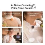 میکروفون میک مینی ۲ اس کمبو دو کاربره | DJI Mic Mini 2S (2 TX + 1 RX + Charging Case)