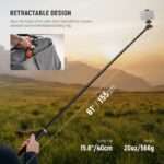سه پایه و هولدر ۶۳ اینچی (۱۶۰ سانتیمتر) موبایل نیور | NEEWER TS05 62.9" All Metal Phone Tripod Selfie Sticks