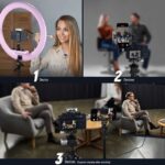 پک میکروفون دو کاربره نیور برای محتوا سازی با دوربین و موبایل | NEEWER CM31 Wireless Lavalier Microphone System for Phone/Camera