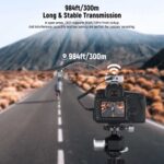 پک میکروفون دو کاربره نیور برای محتوا سازی با دوربین و موبایل | NEEWER CM31 Wireless Lavalier Microphone System for Phone/Camera