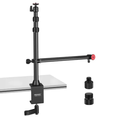 بازو و گیره رو میزی هولدر گوشی و موبایل نیور | NEEWER TL253A+CR221A Tabletop Camera Mount Stand