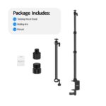 بازو و گیره رو میزی هولدر گوشی و موبایل نیور | NEEWER TL253A+CR221A Tabletop Camera Mount Stand