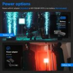 نور ویدیو لایت آر جی بی تولید محتوا و فیلم برداری نیور با قابلیت کنترل با موبایل | NEEWER Upgraded RGB660 PRO II LED Video Light