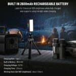 نور و ویدیولایت محتوا سازی مغناطیسی نیور با قابلیت کنترل با موبایل | NEEWER TL97C Magnetic Handheld Light Wand with APP Control